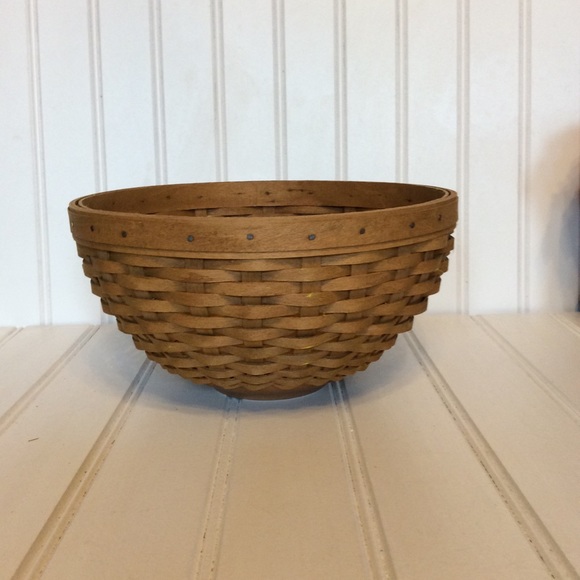 Longaberger Accents Longaberger Bowl Basket Poshmark